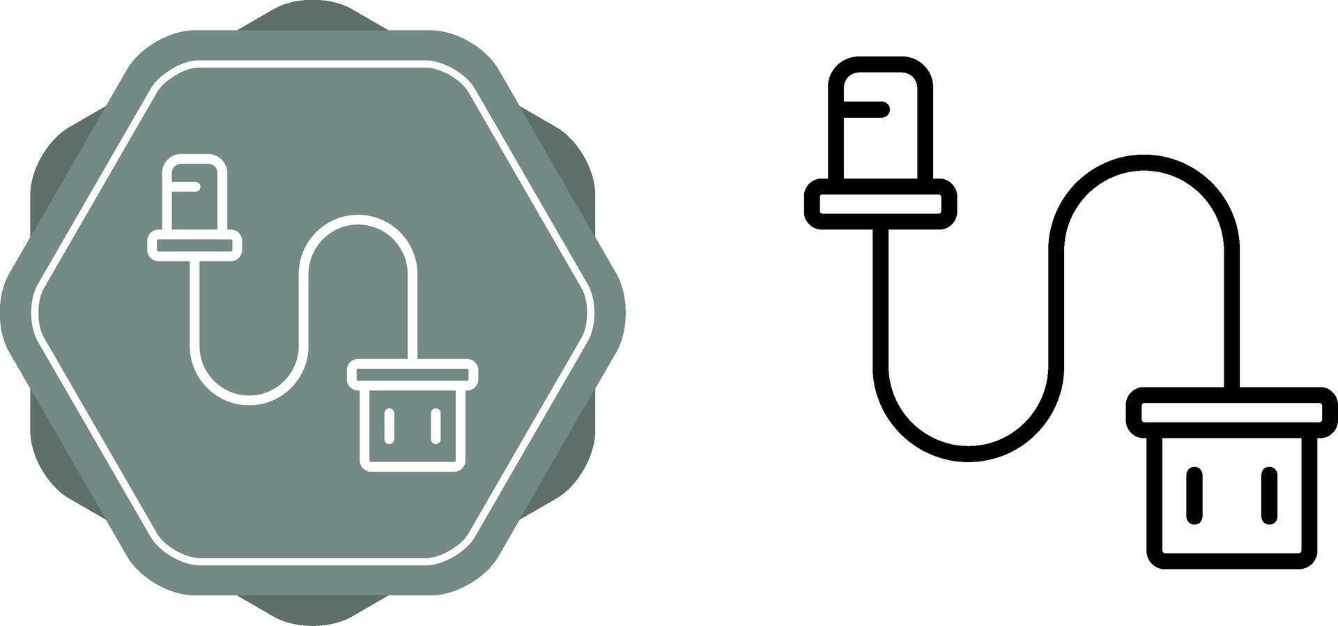 Cable Ferrule Vector Icon