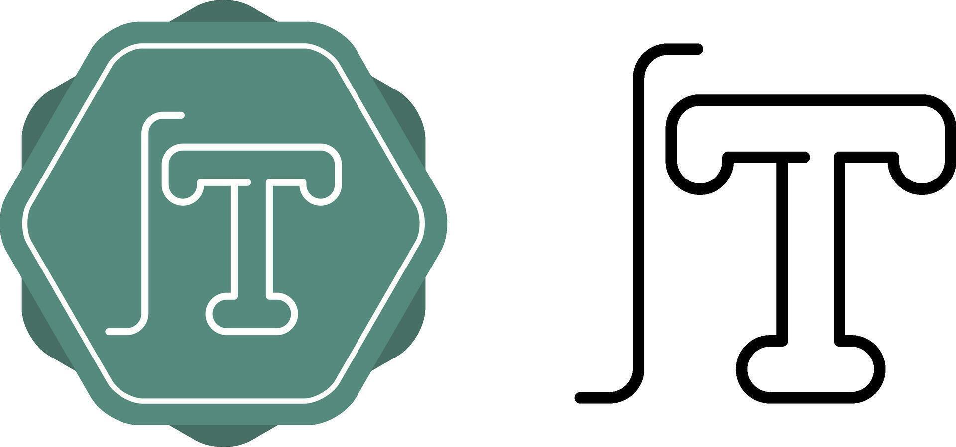 Typography Vector Icon