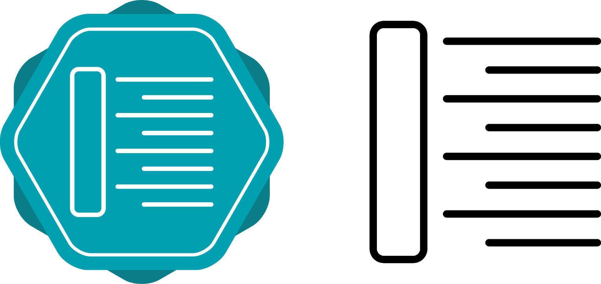 Align Vector Icon