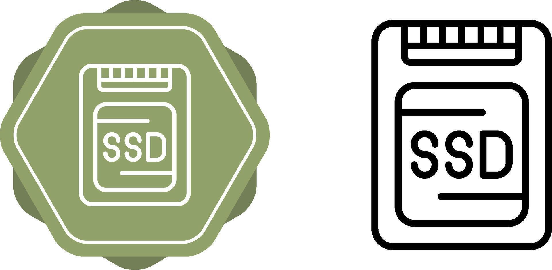 Ssd Vector Icon