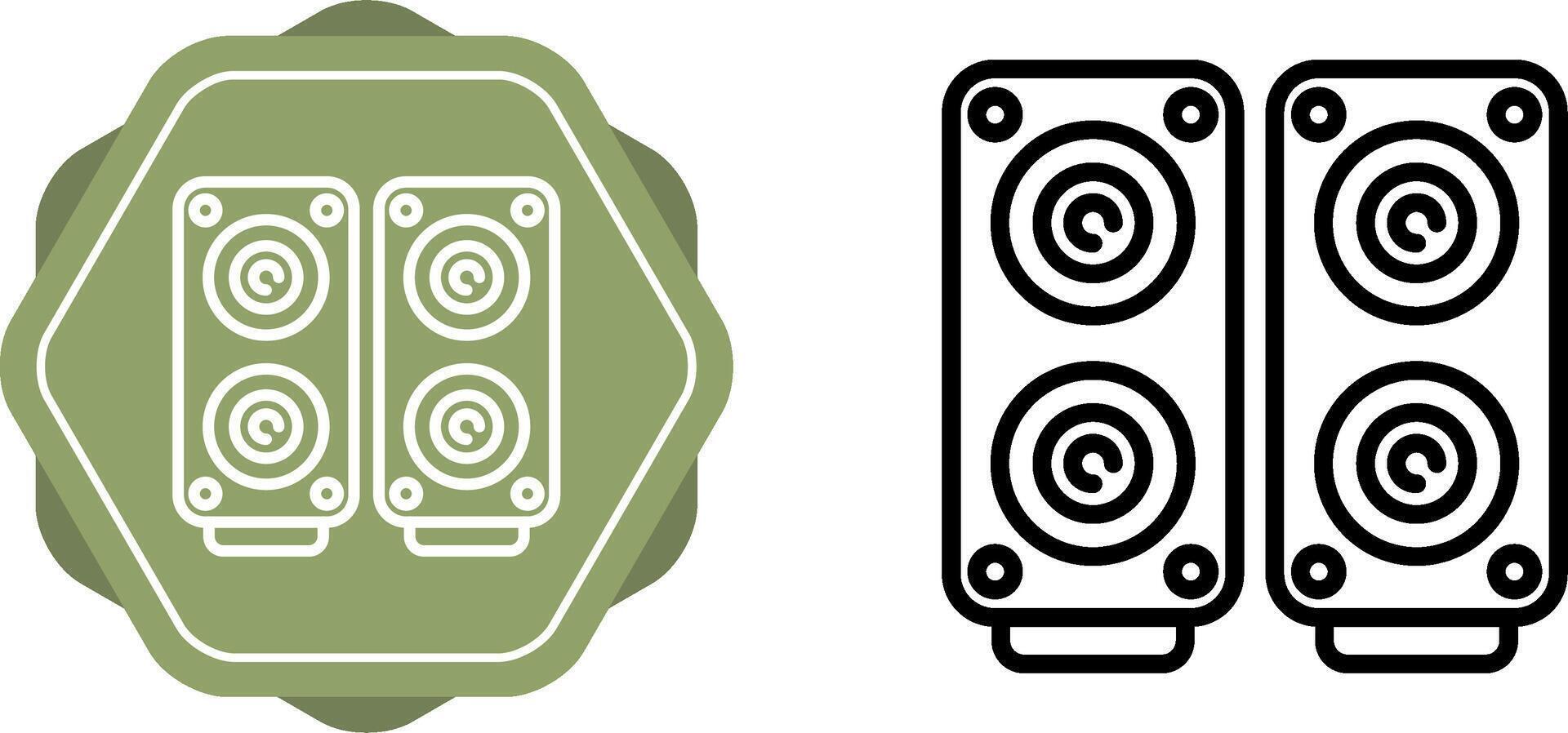 Speakers Vector Icon