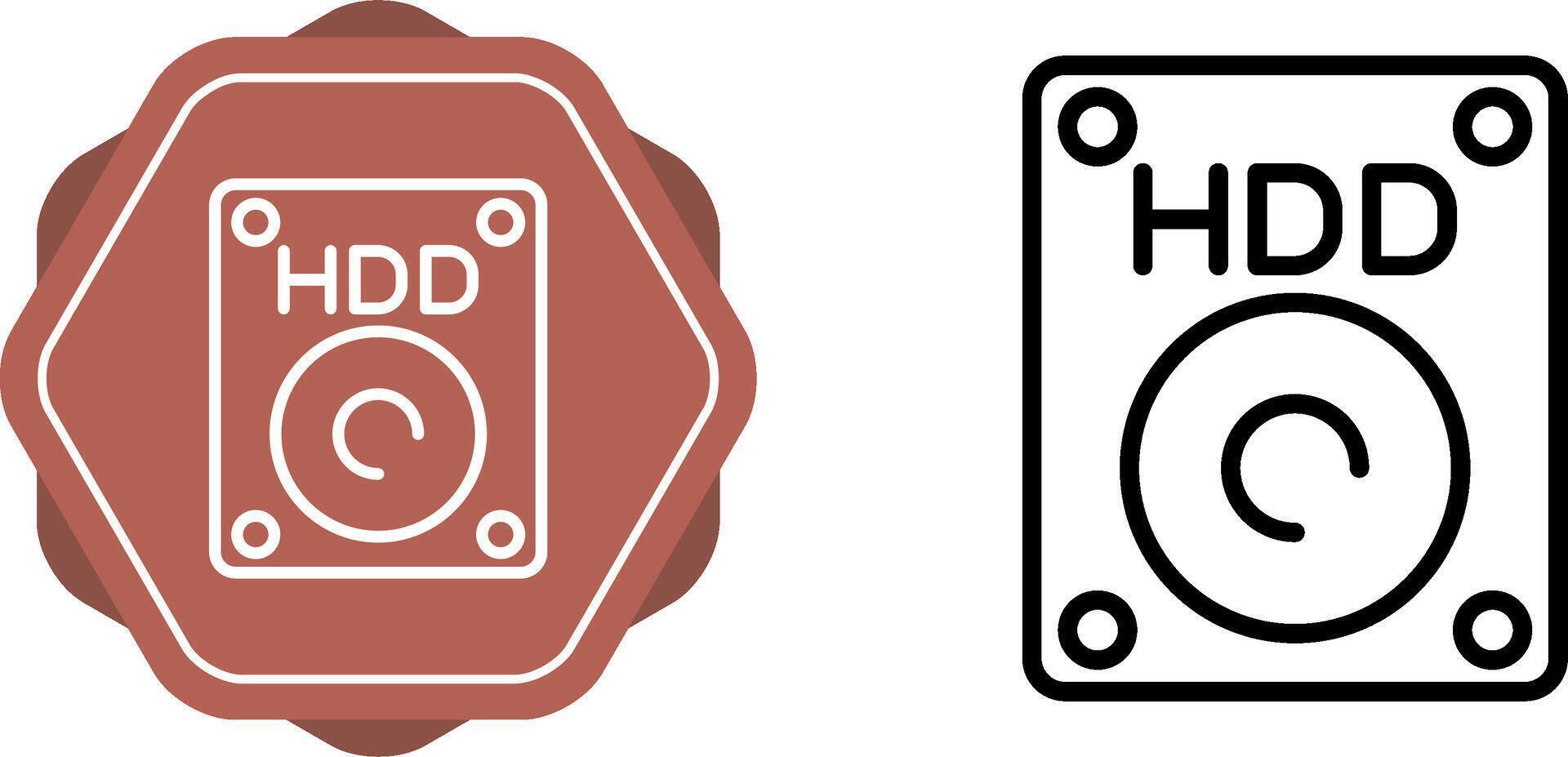 Hdd Vector Icon