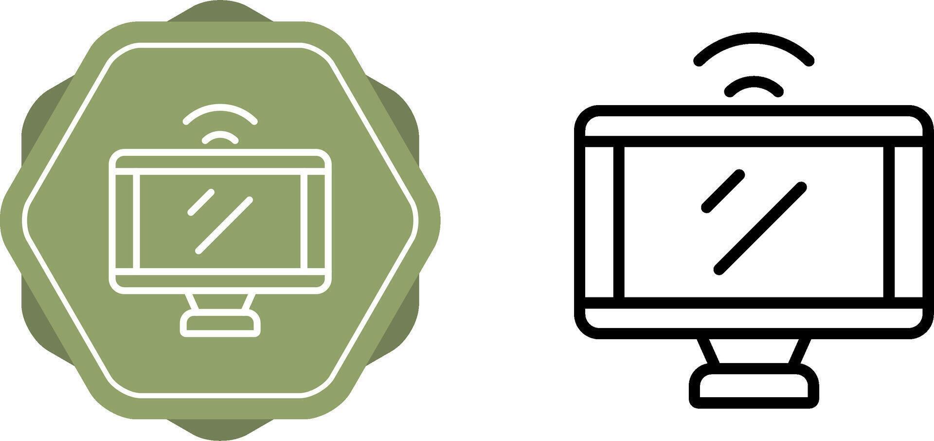 Monitor Vector Icon