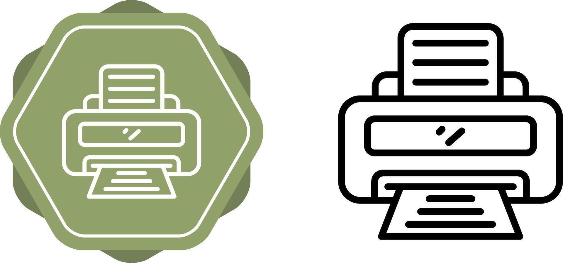 Printer Vector Icon