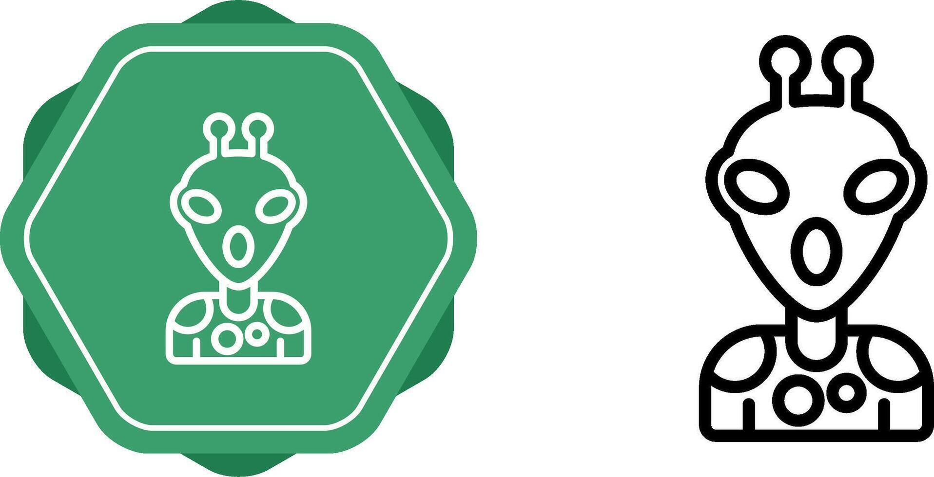 Alien Vector Icon