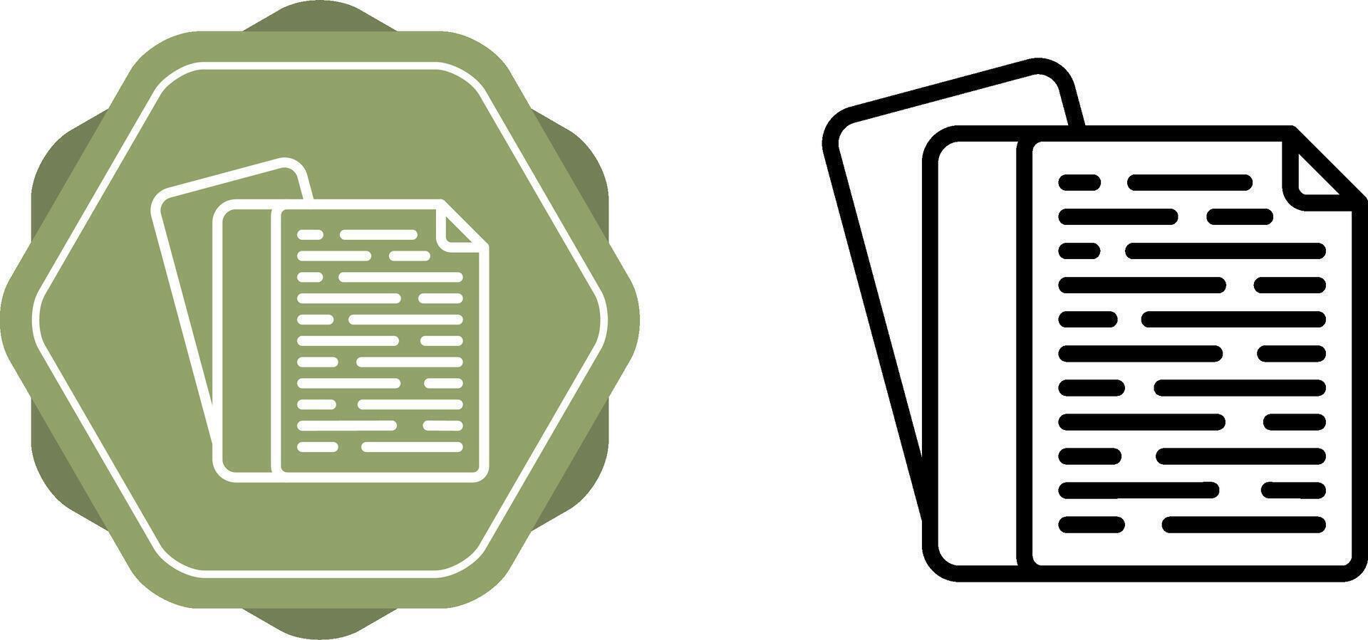 Documents Vector Icon
