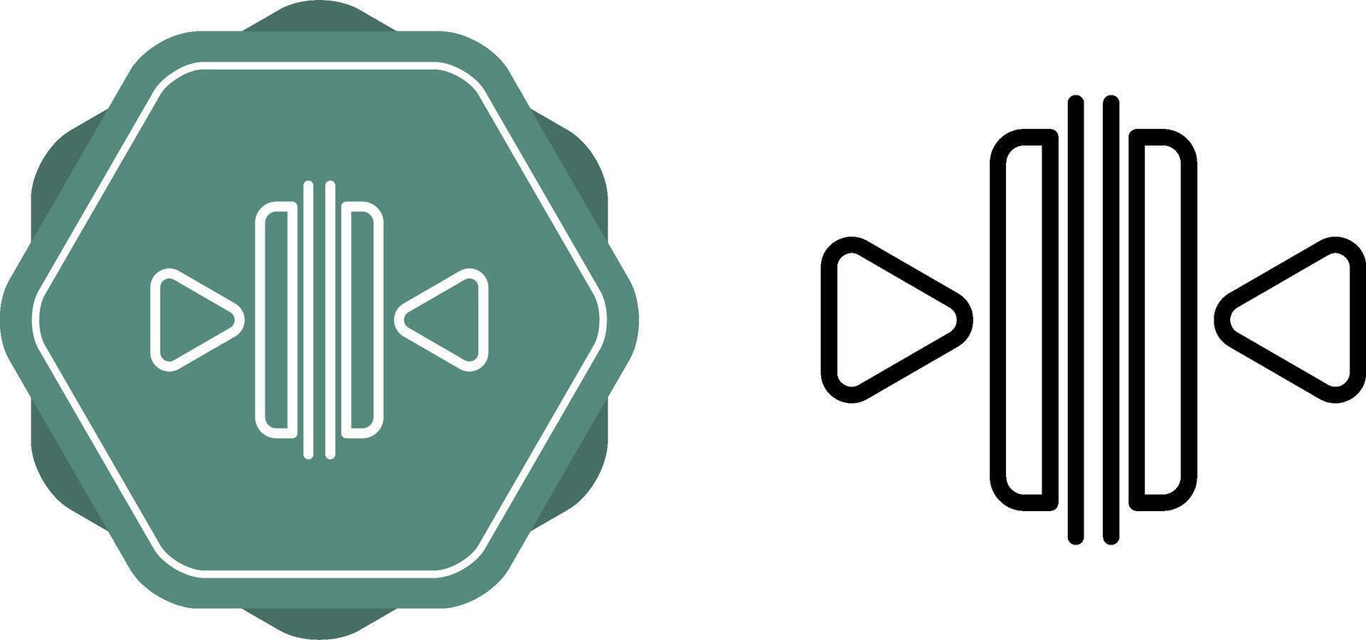 Reflect Vector Icon