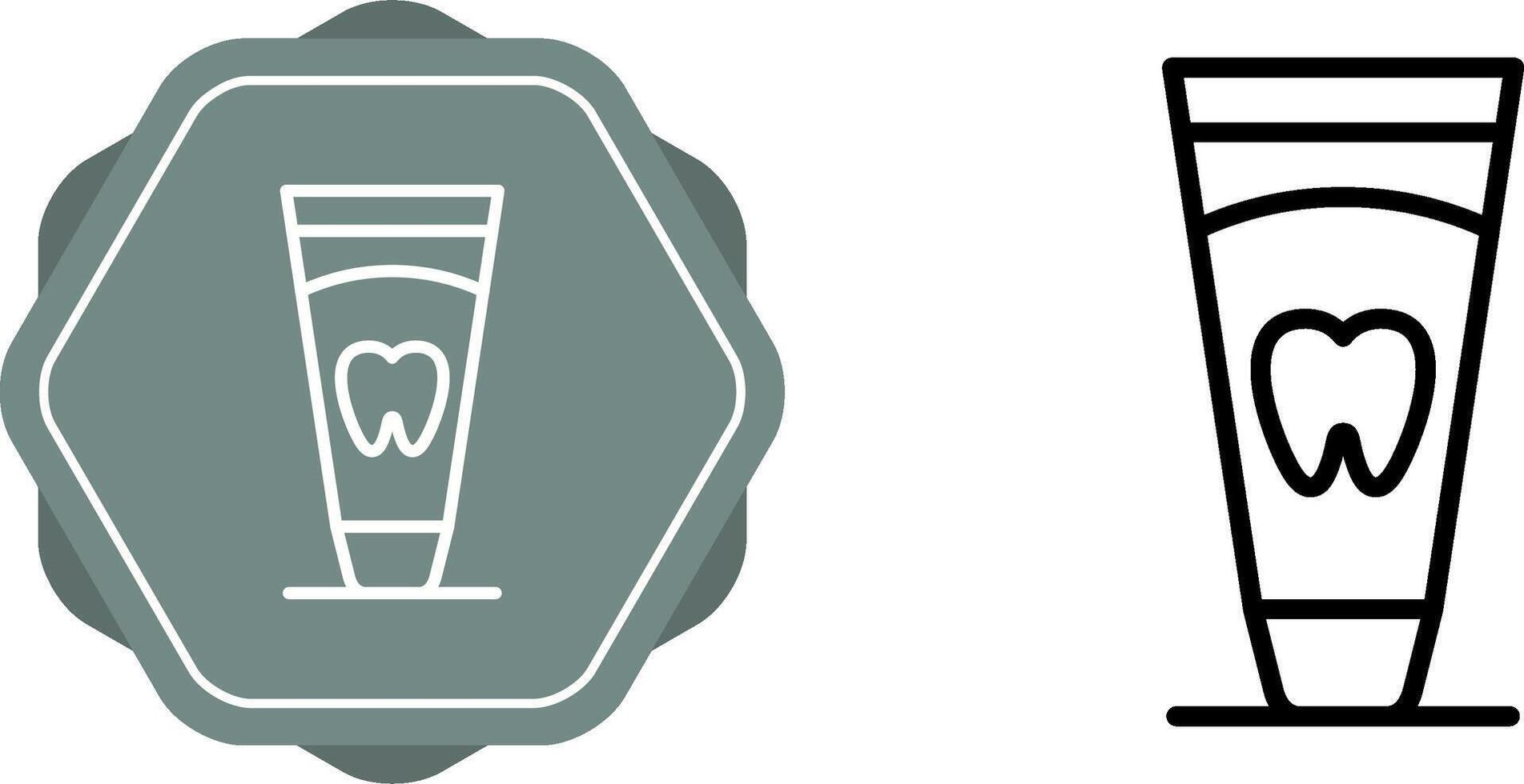 Toothpaste Vector Icon