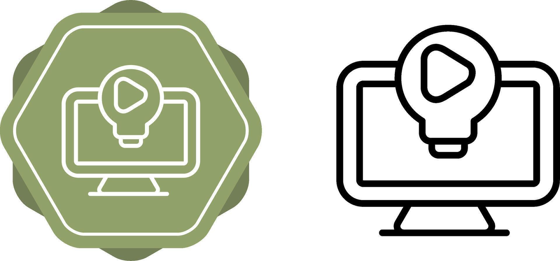 Computer Vector Icon