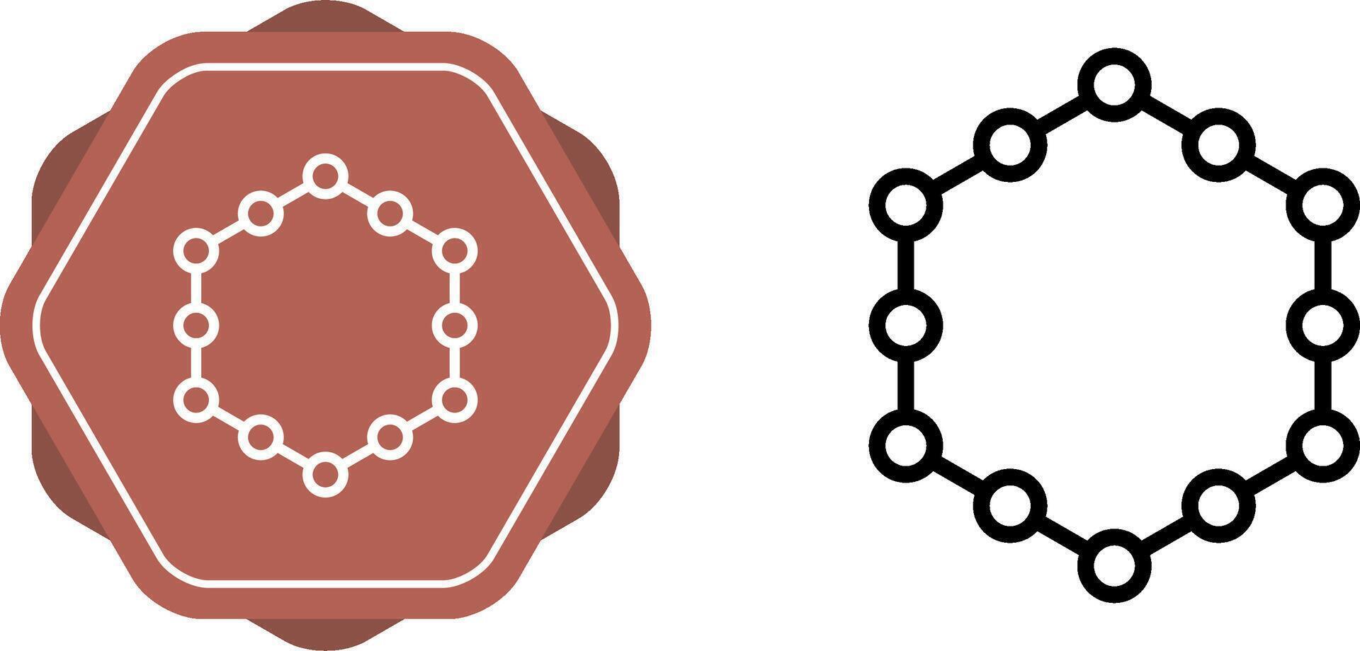 Hexagon Vector Icon