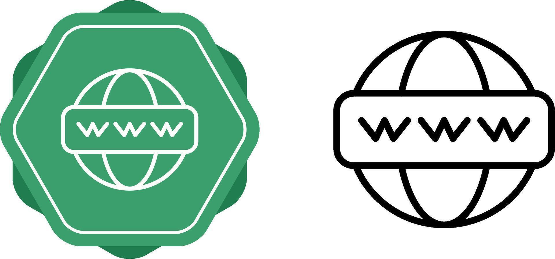 World Wide Web Vector Icon