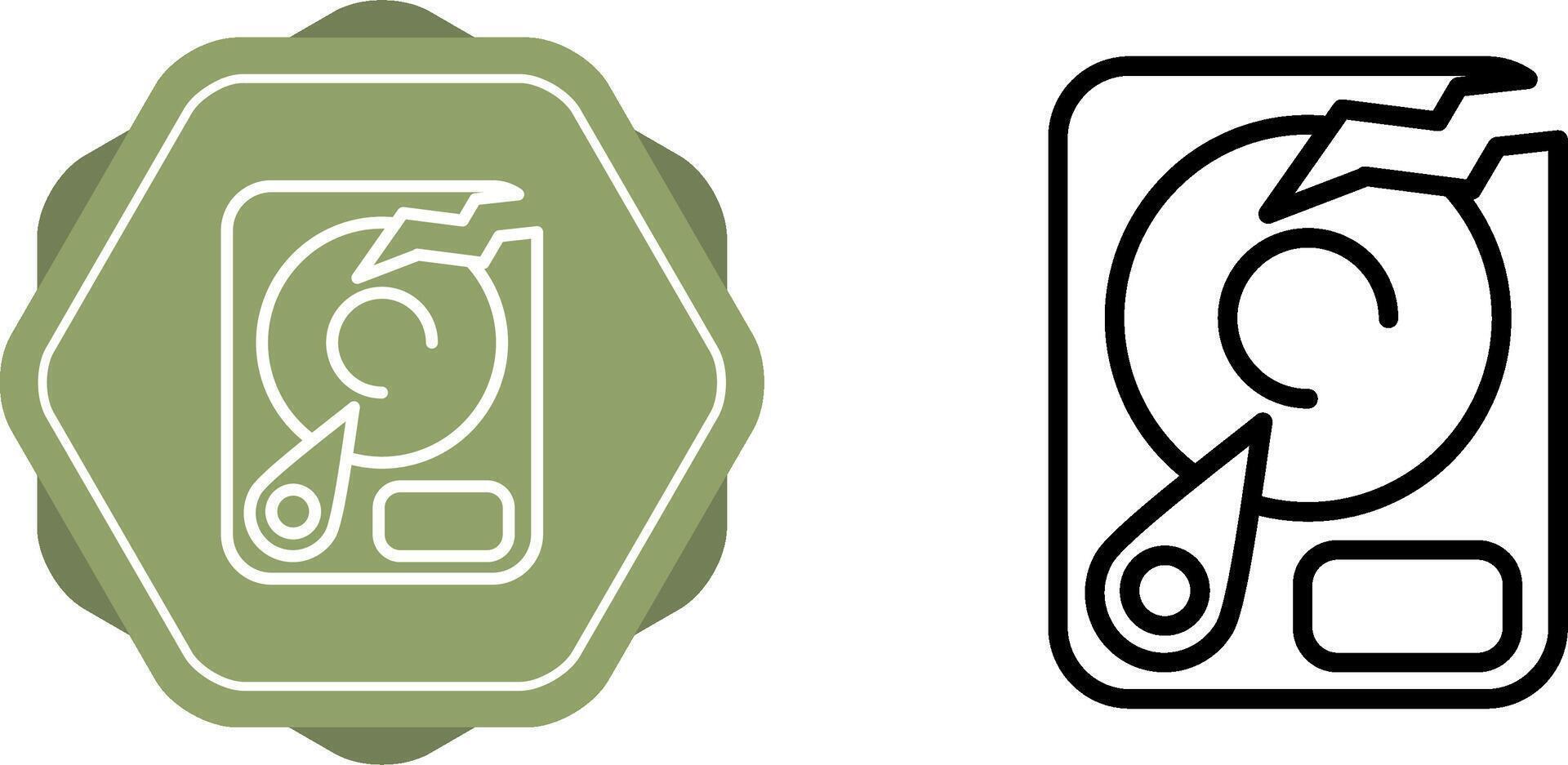 Hard Drive Vector Icon