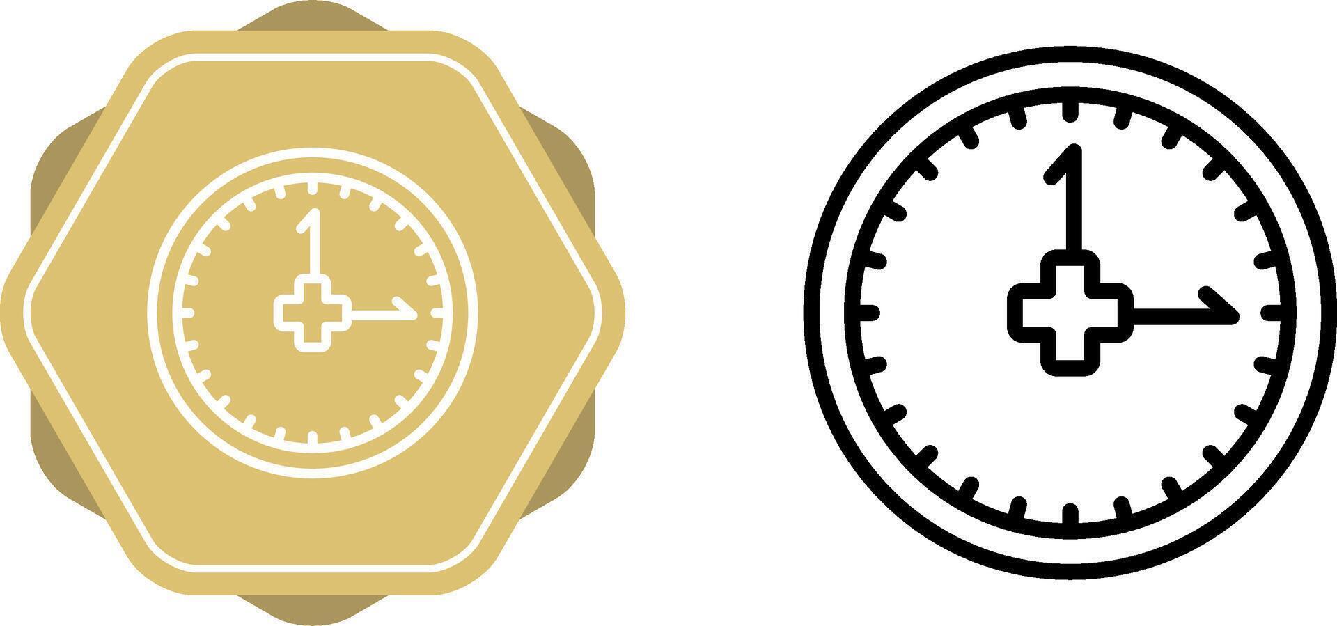 Clock Vector Icon