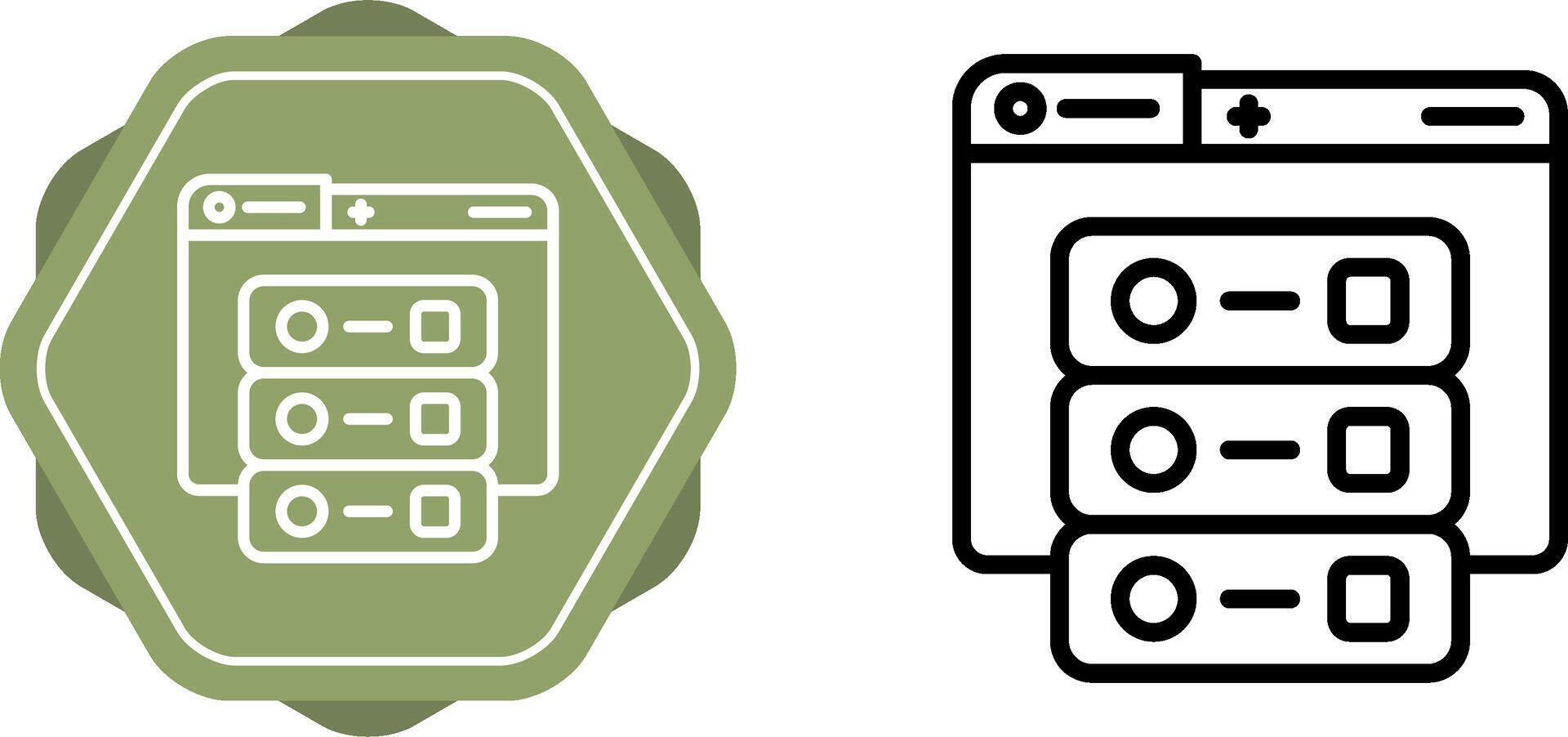 Server Vector Icon