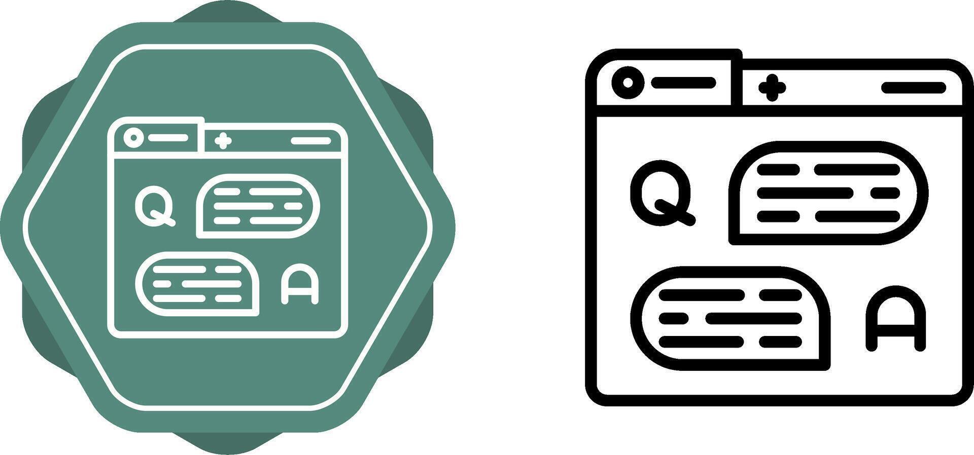 Forum Vector Icon