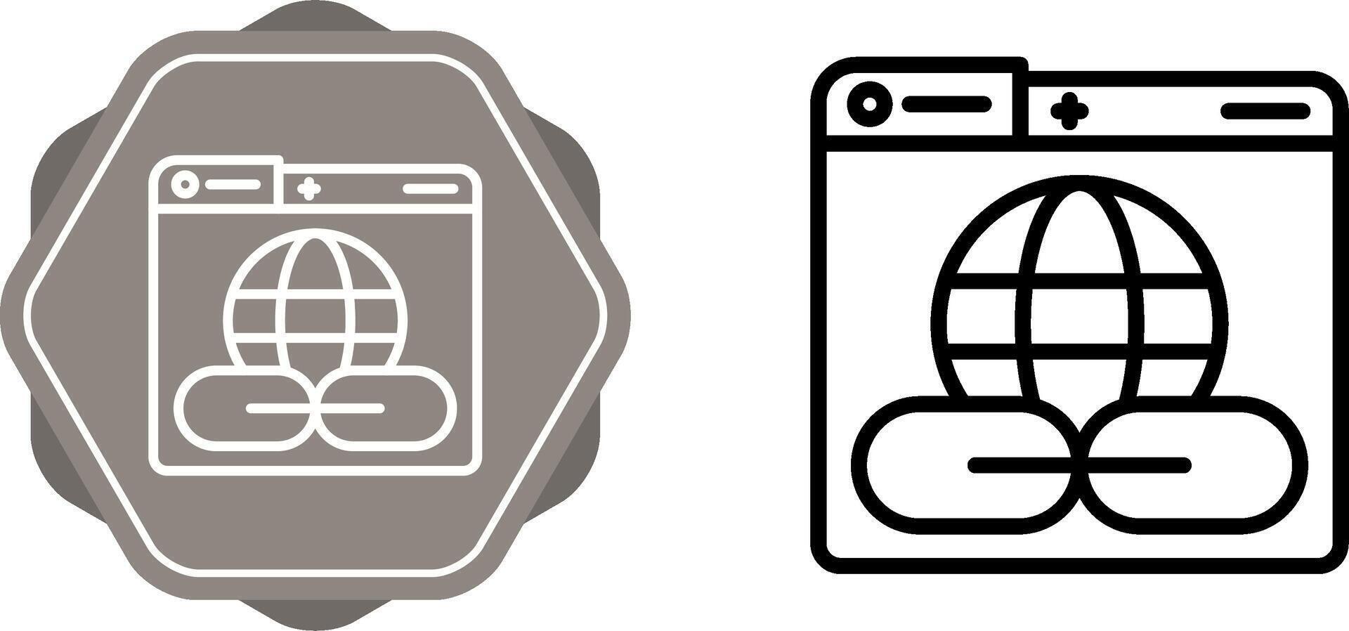 Web Link Vector Icon