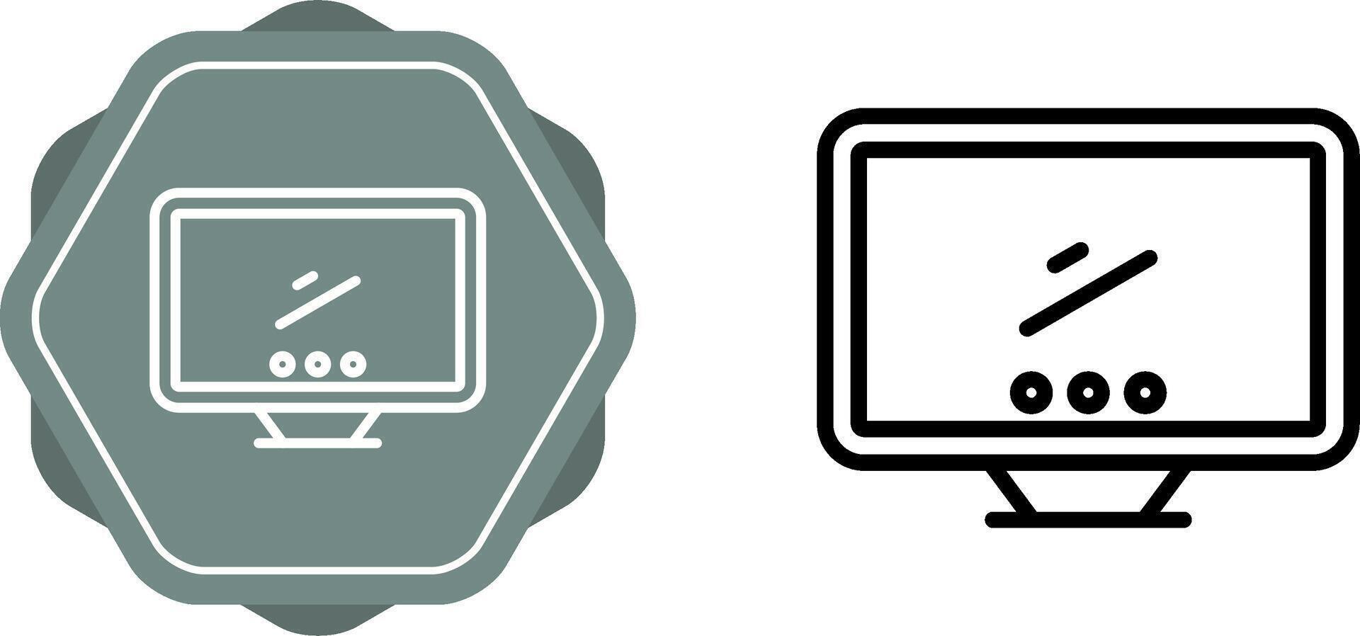 Desktop Vector Icon