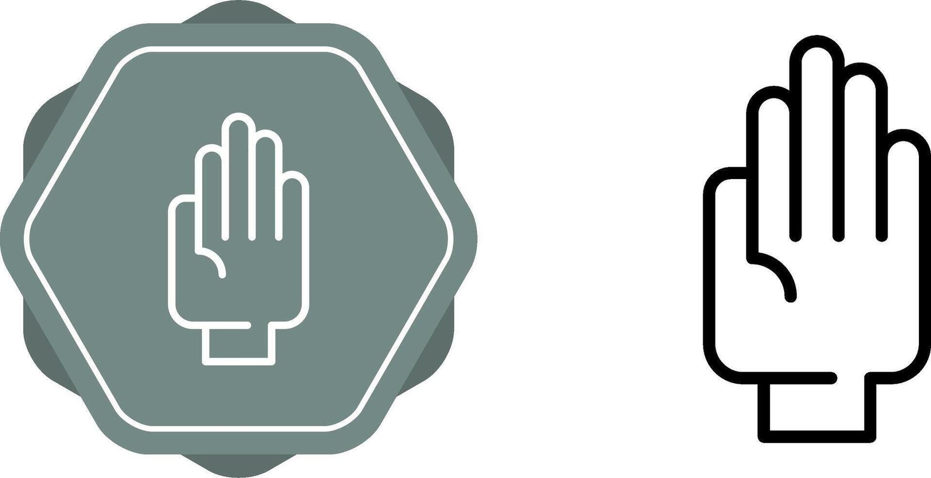 Hand Vector Icon