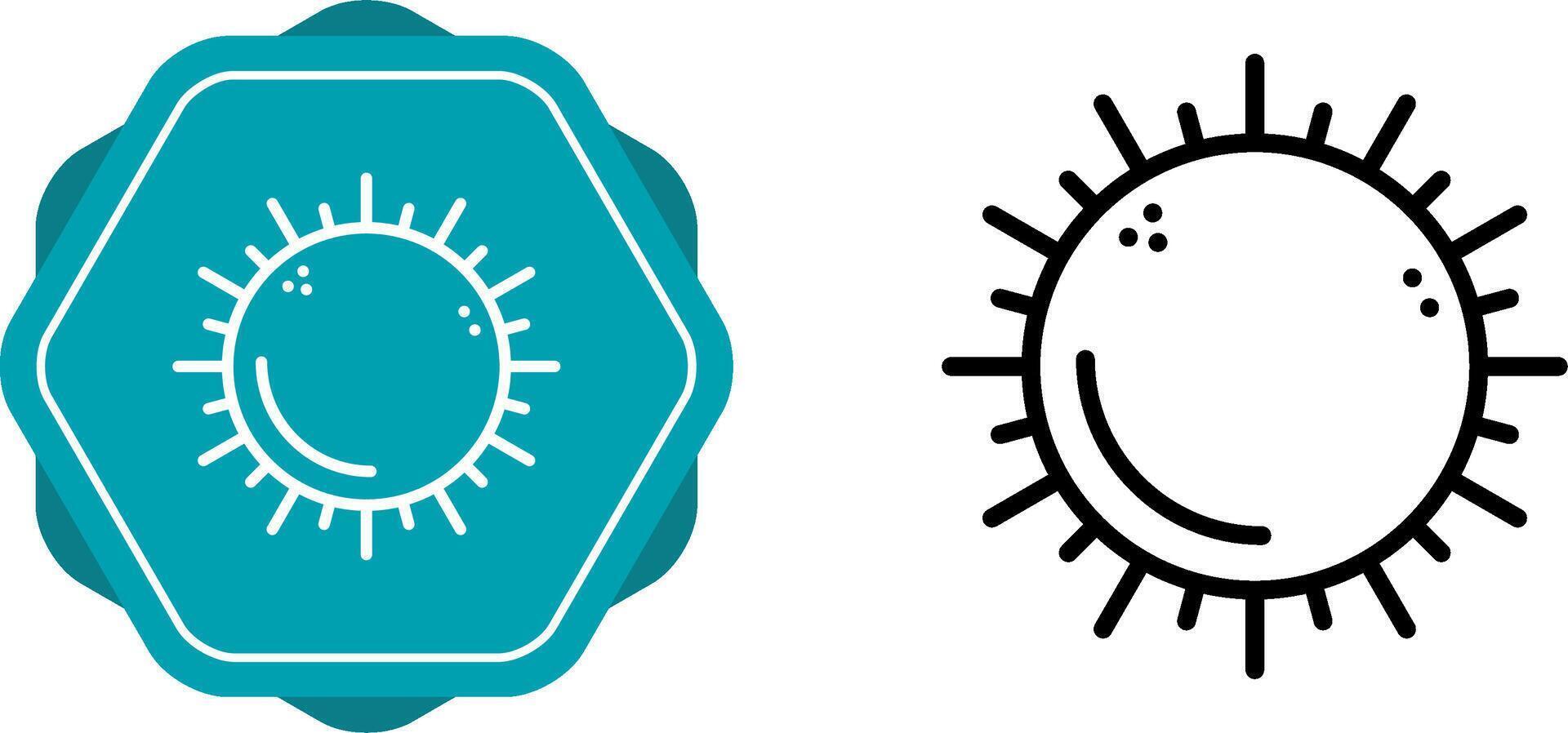 Sun Vector Icon