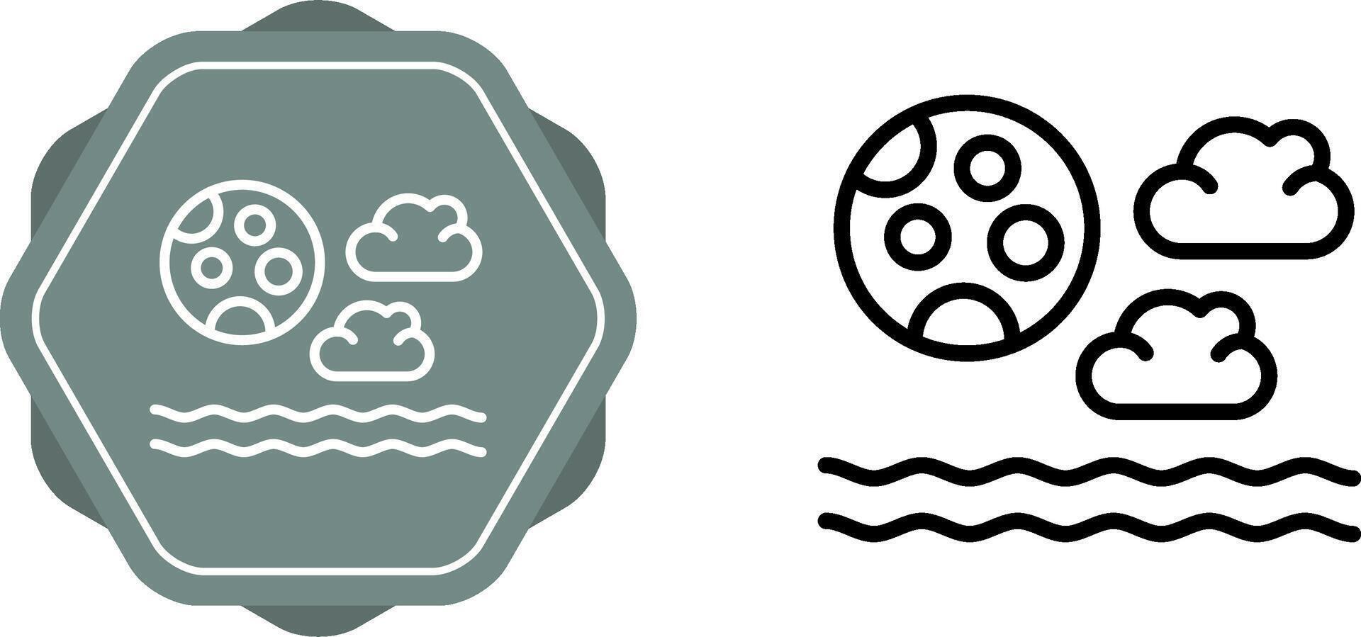 Moon Vector Icon