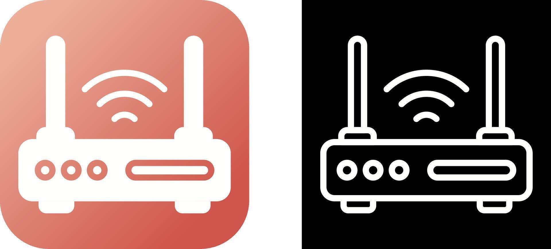 Router Vector Icon