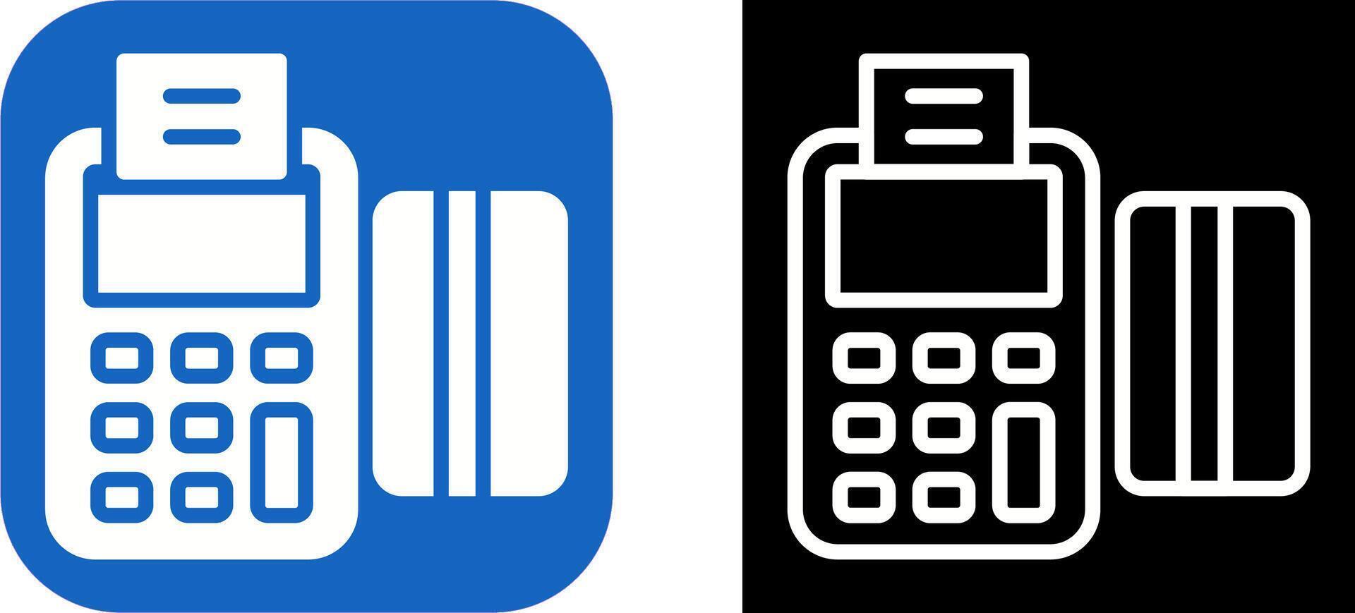 Point of Sale System Vector Icon
