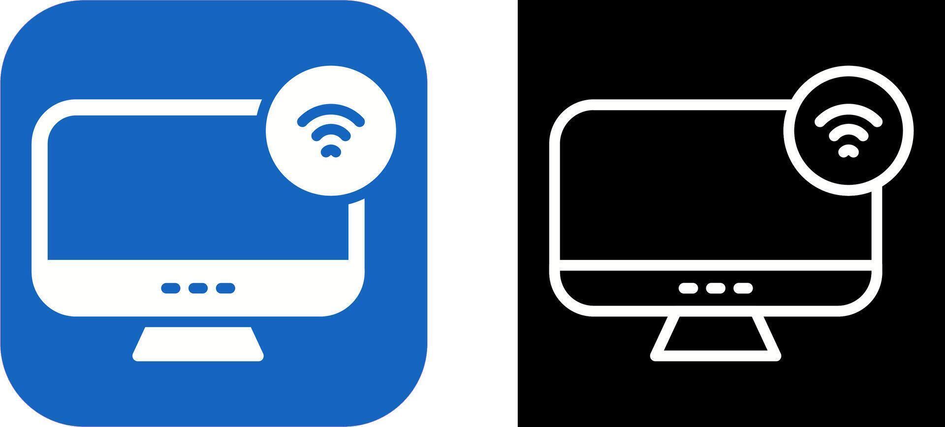 Smart Display Vector Icon