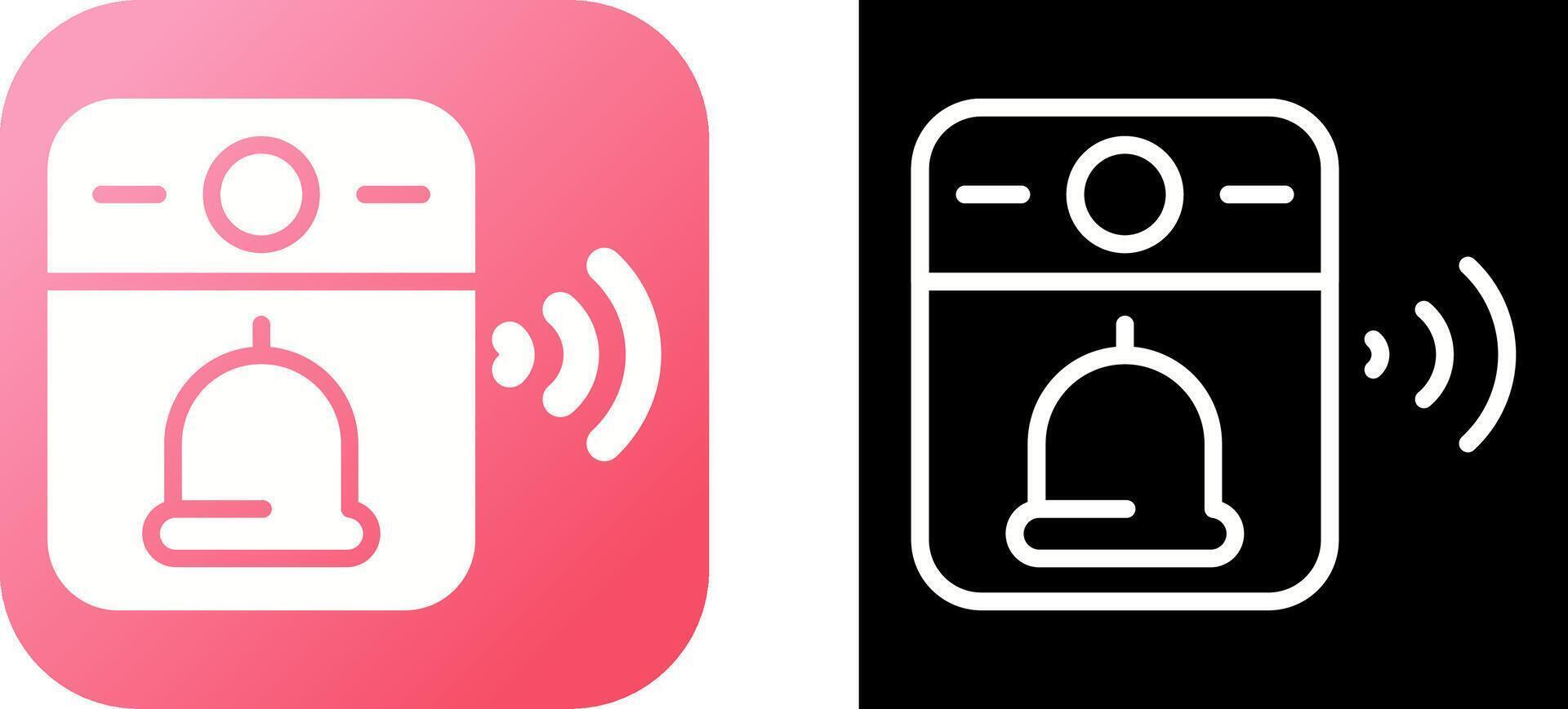 Video Doorbell Vector Icon