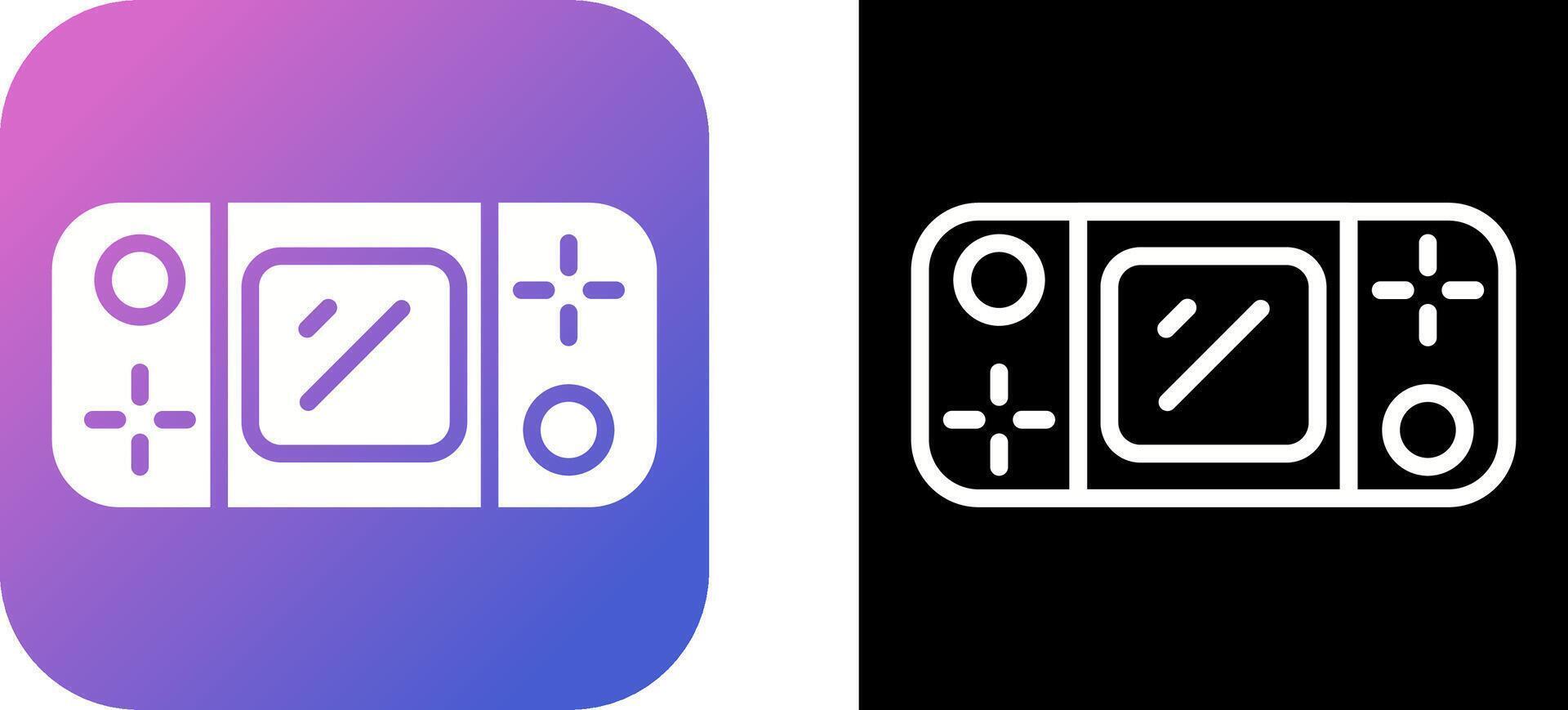 Handheld Game Console Vector Icon