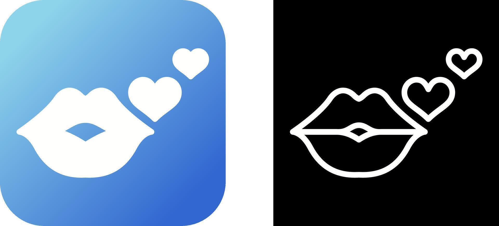 Kiss Vector Icon