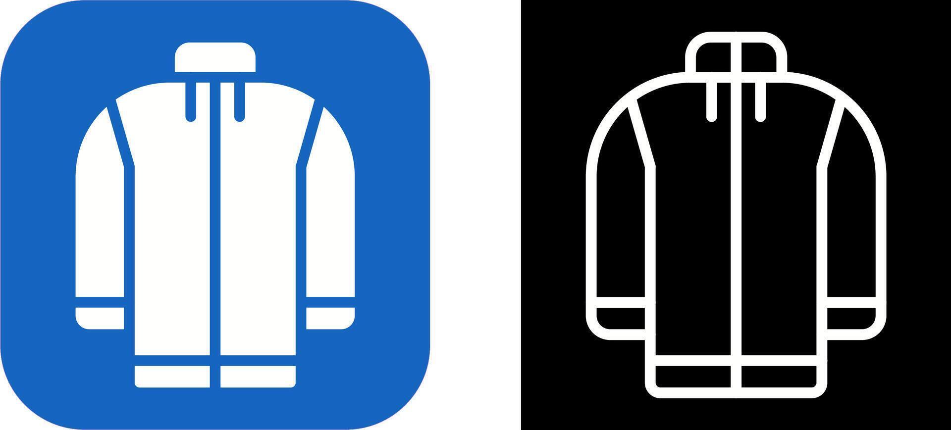 Fleece jacket Vector Icon