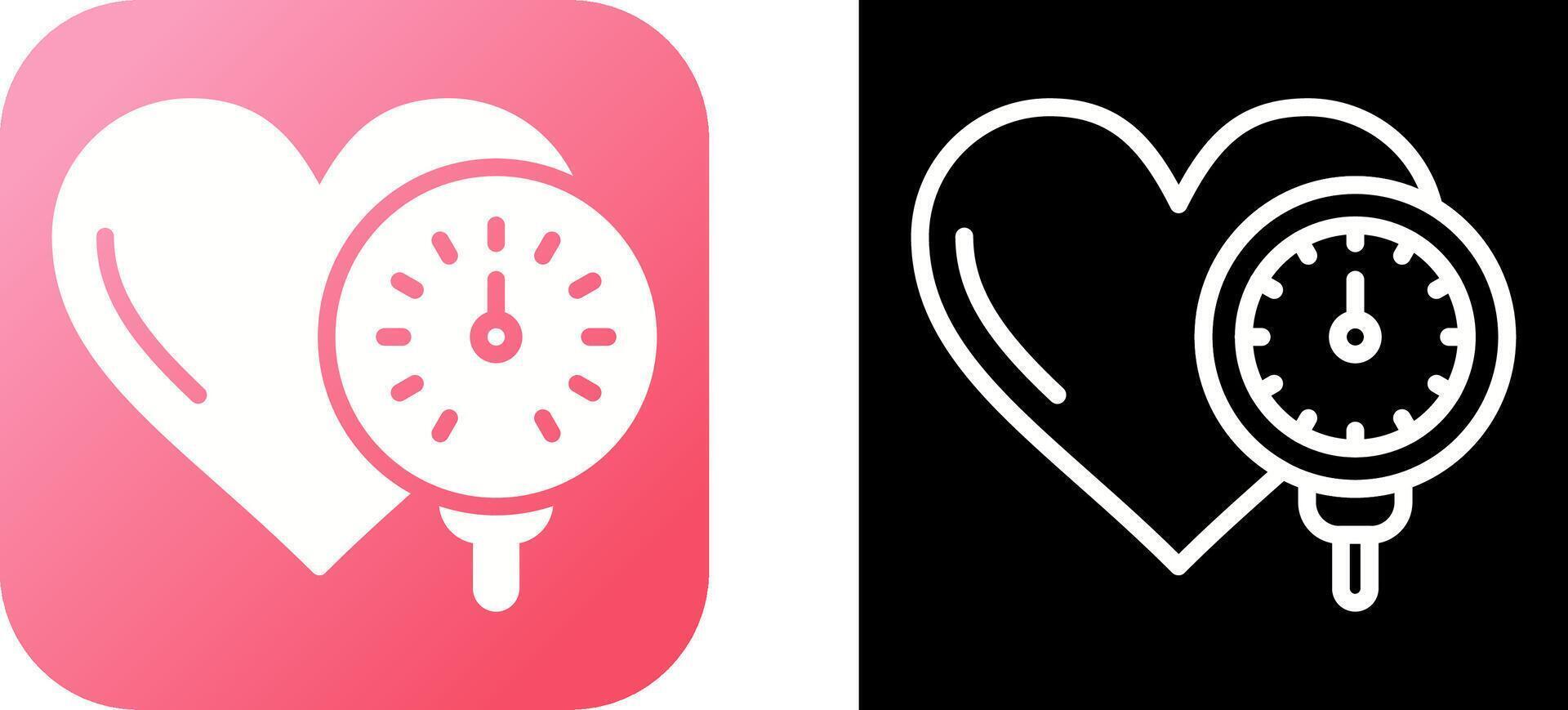 Blood Pressure Monitor Vector Icon