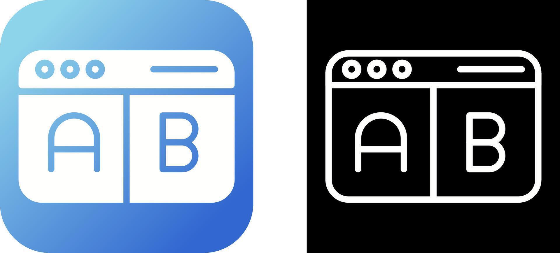 Multivariate Testing Vector Icon