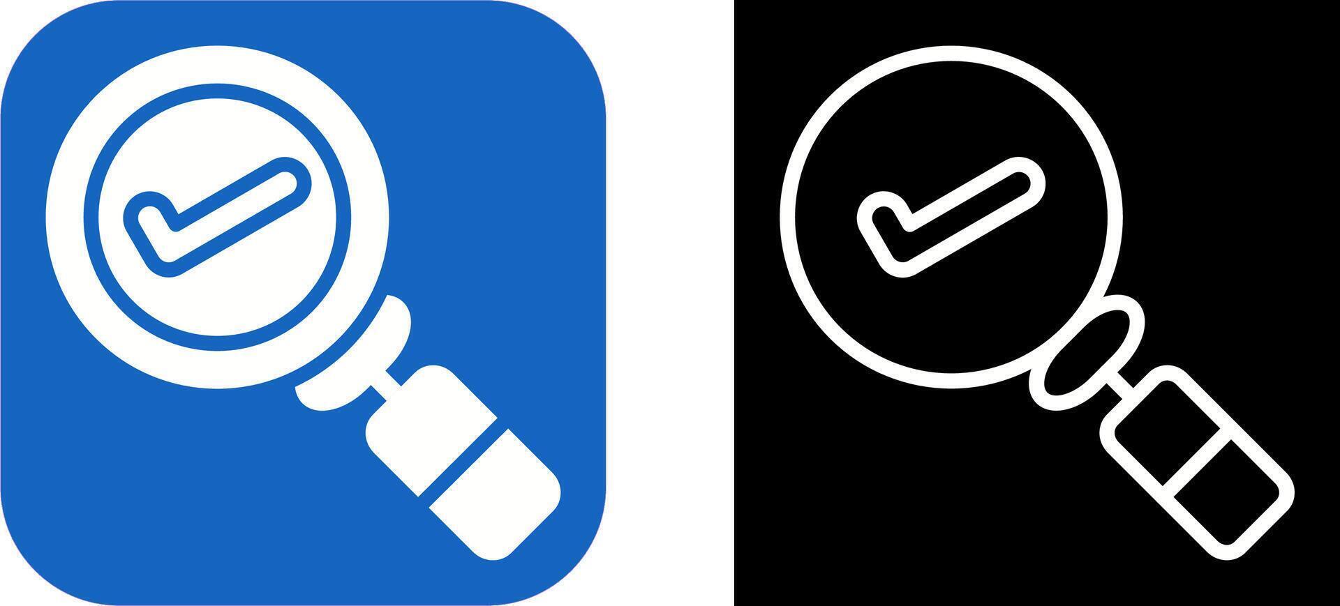 Quality Control Vector Icon