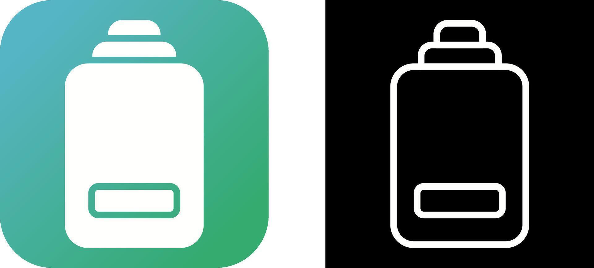 Low Battery Vector Icon