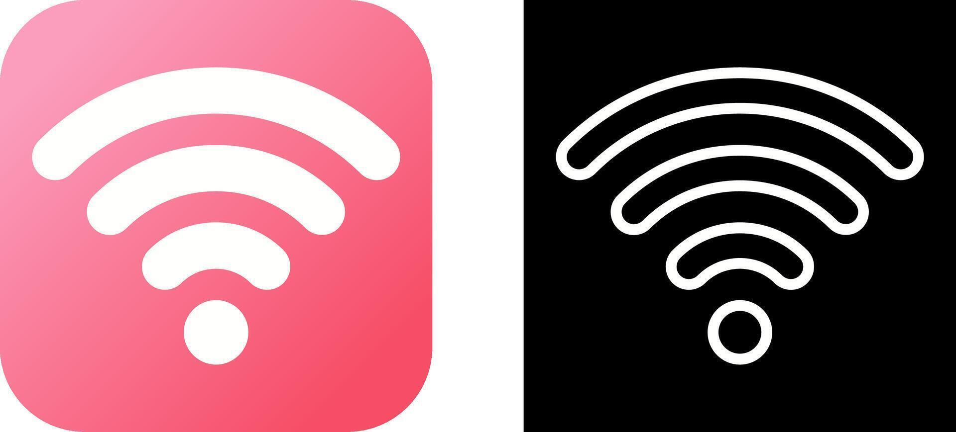 Wifi signal Vector Icon