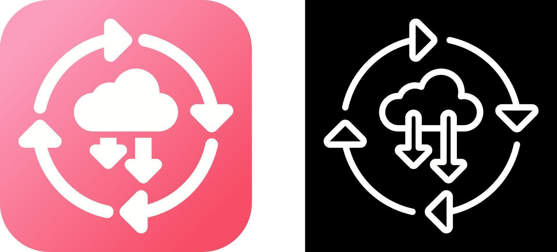 Continuous Deployment Vector Icon