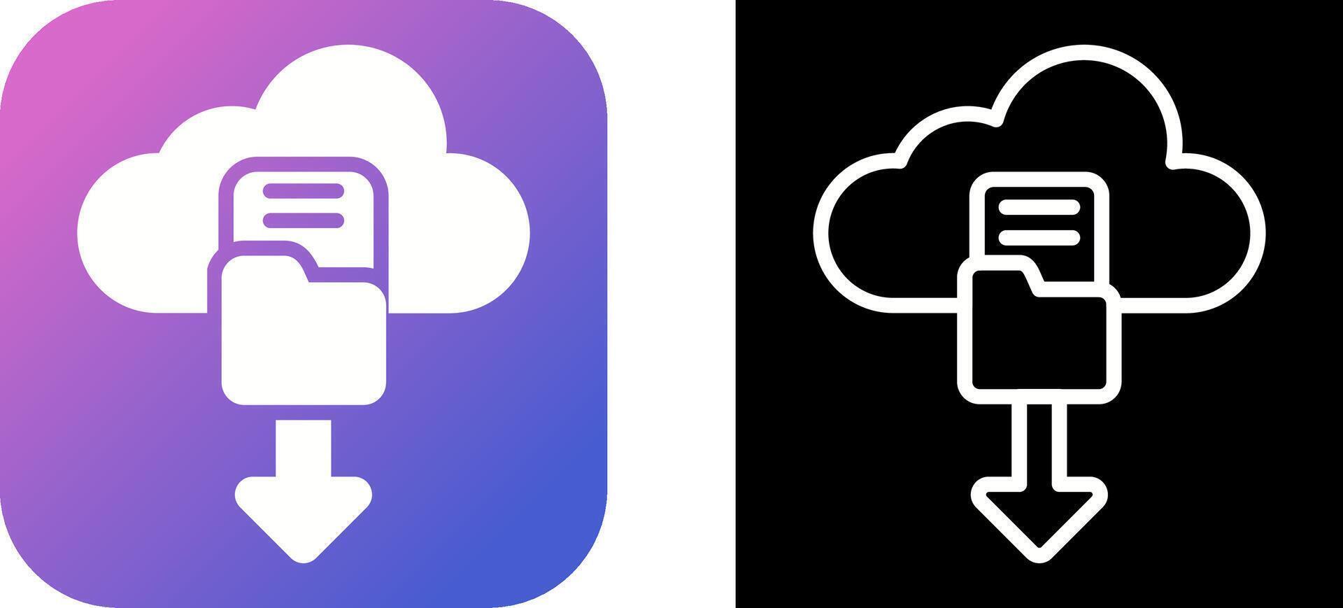 Cloud Security Auditing Vector Icon