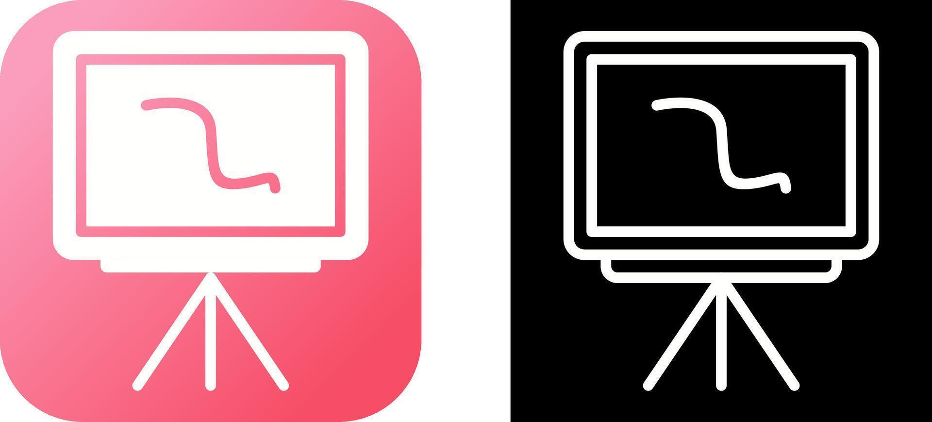 Chalkboard Vector Icon