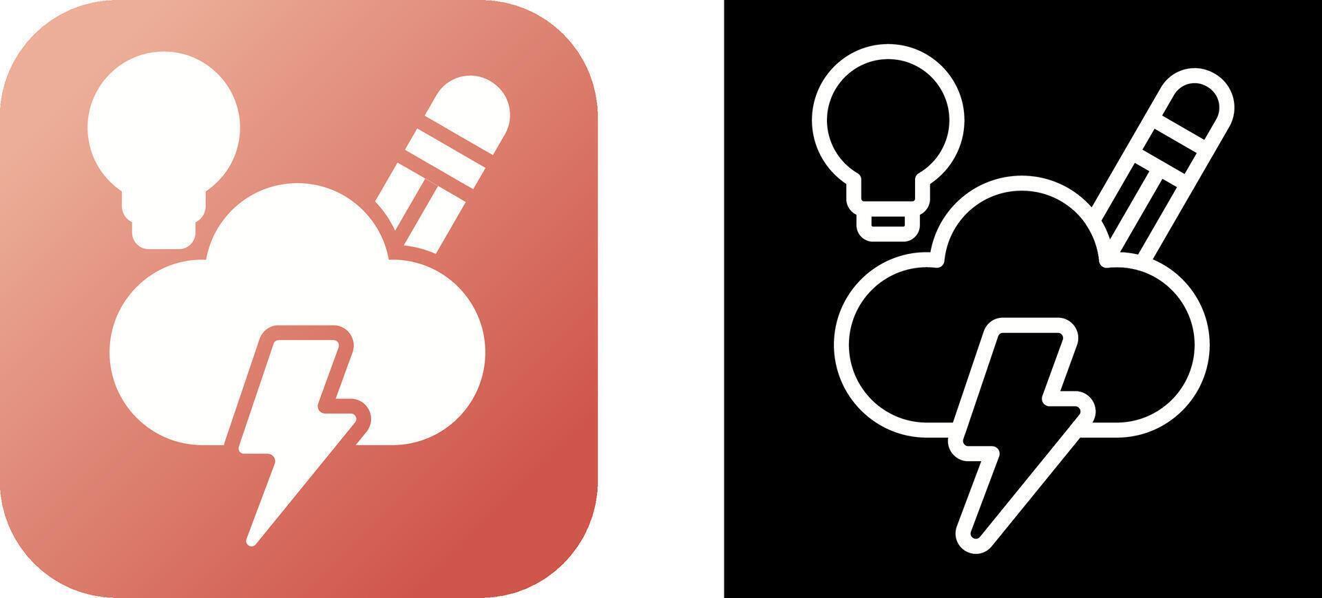 Brainstorming Vector Icon