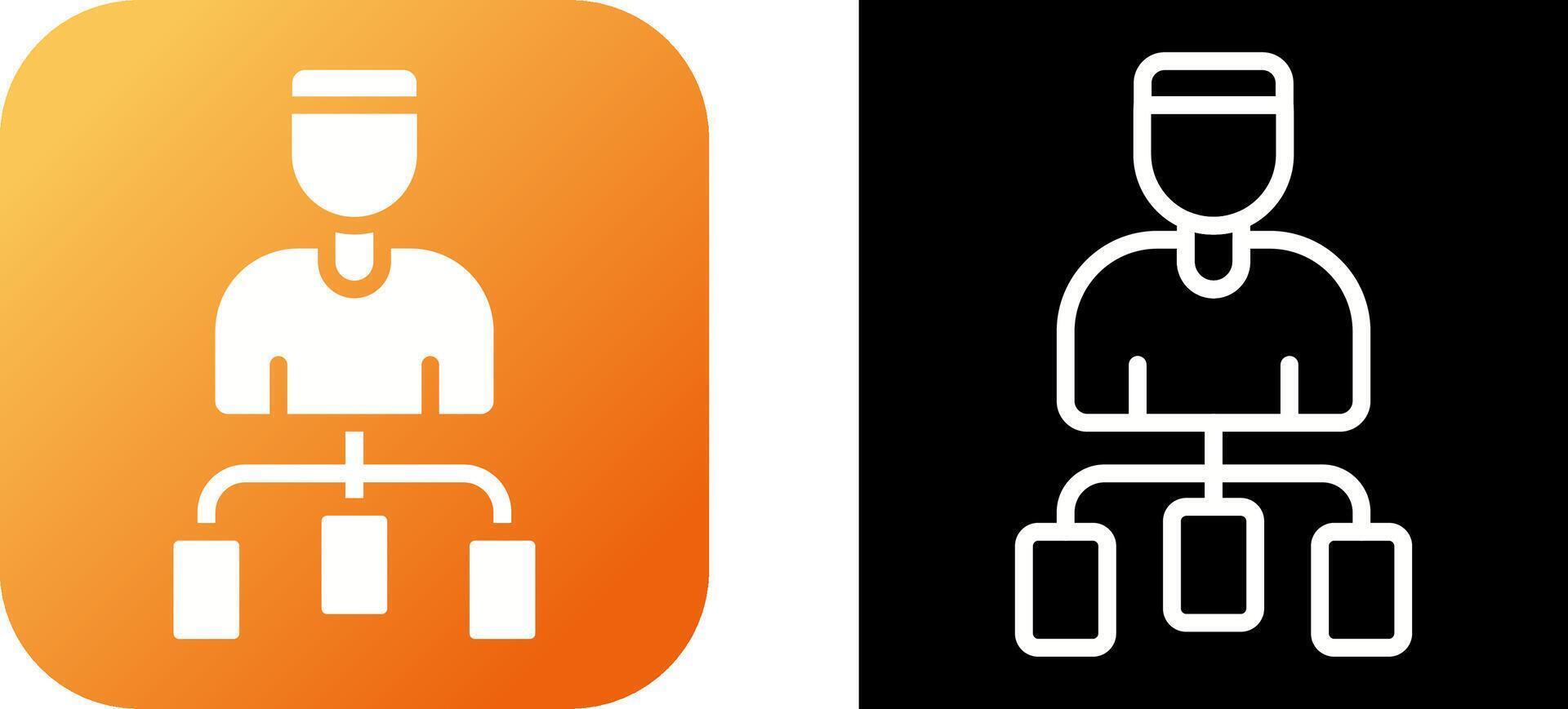User Flow Vector Icon