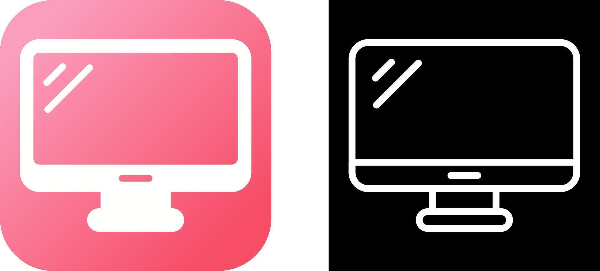 Monitor Vector Icon