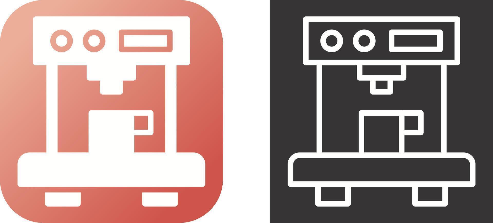 Coffee Machine Vector Icon