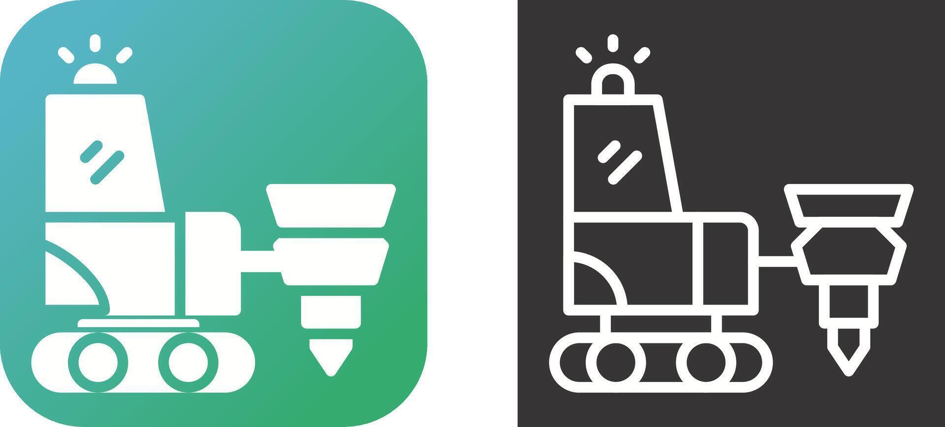 Drilling Machine Vector Icon
