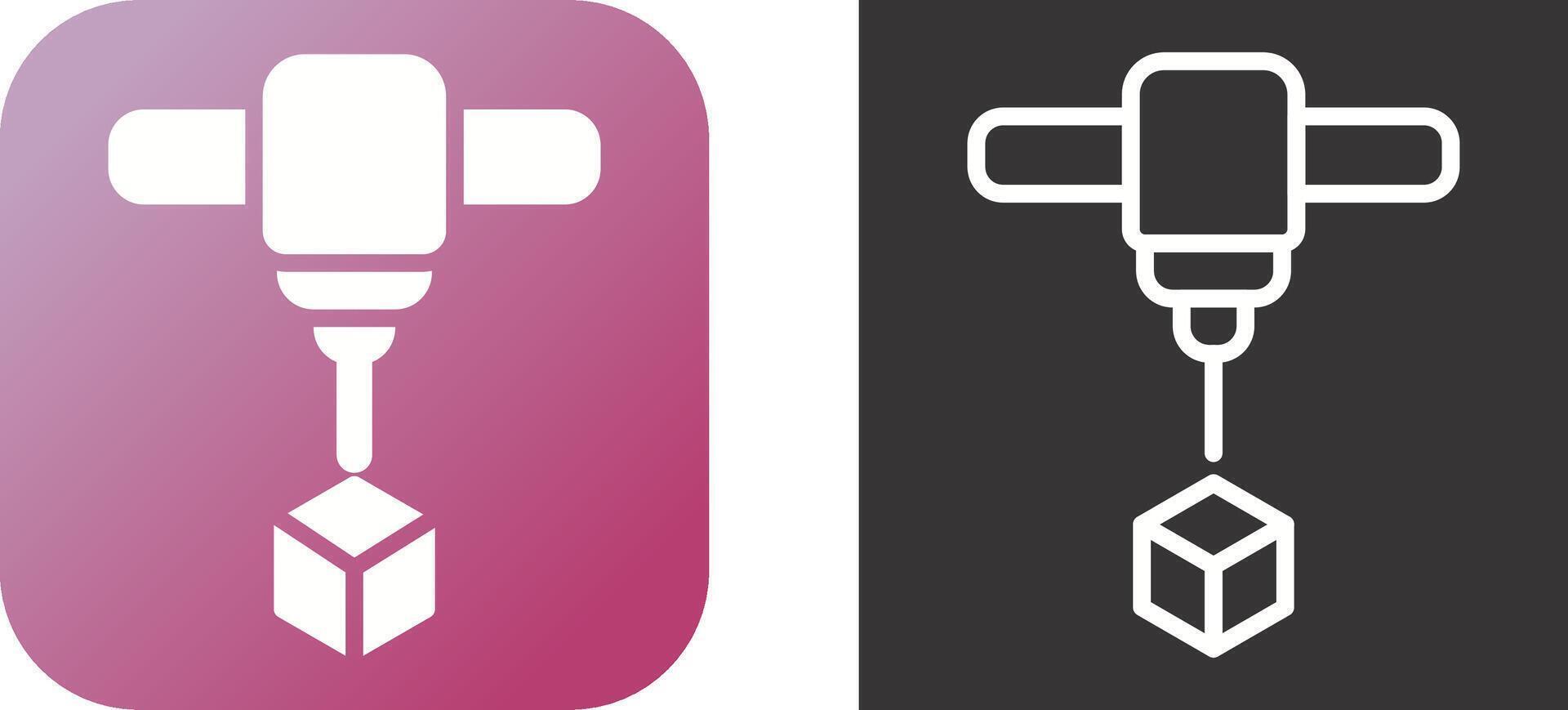 3d Printing Vector Icon
