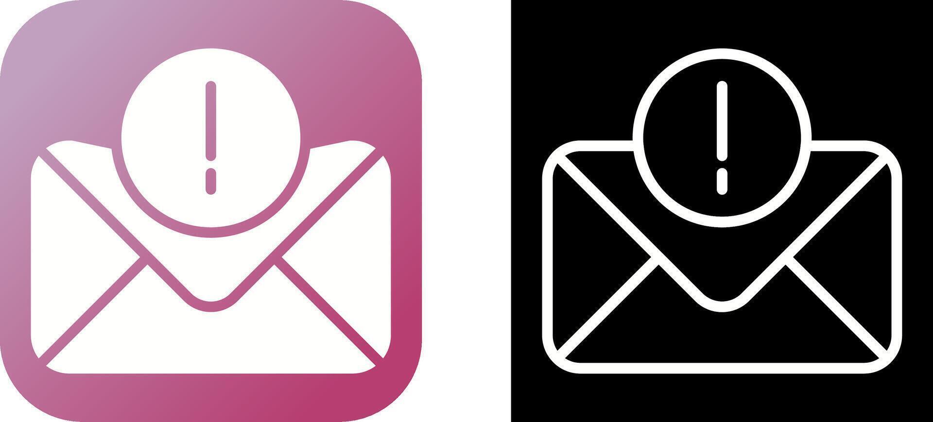 Error Message Vector Icon