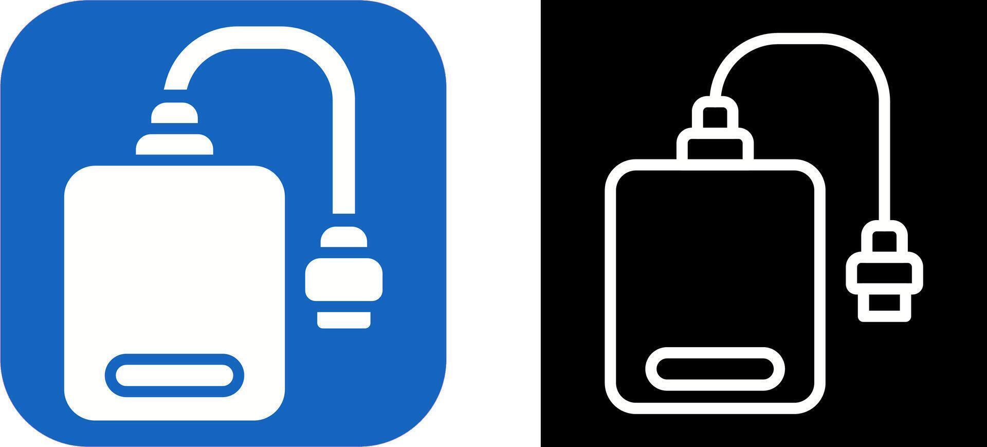 External Hard Drive Vector Icon