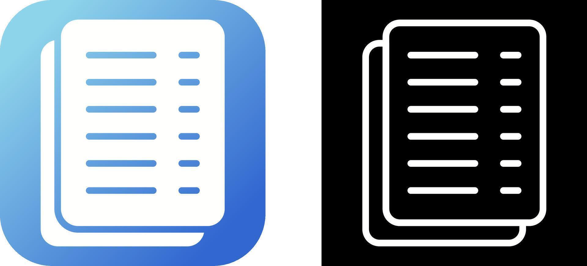 Document Vector Icon