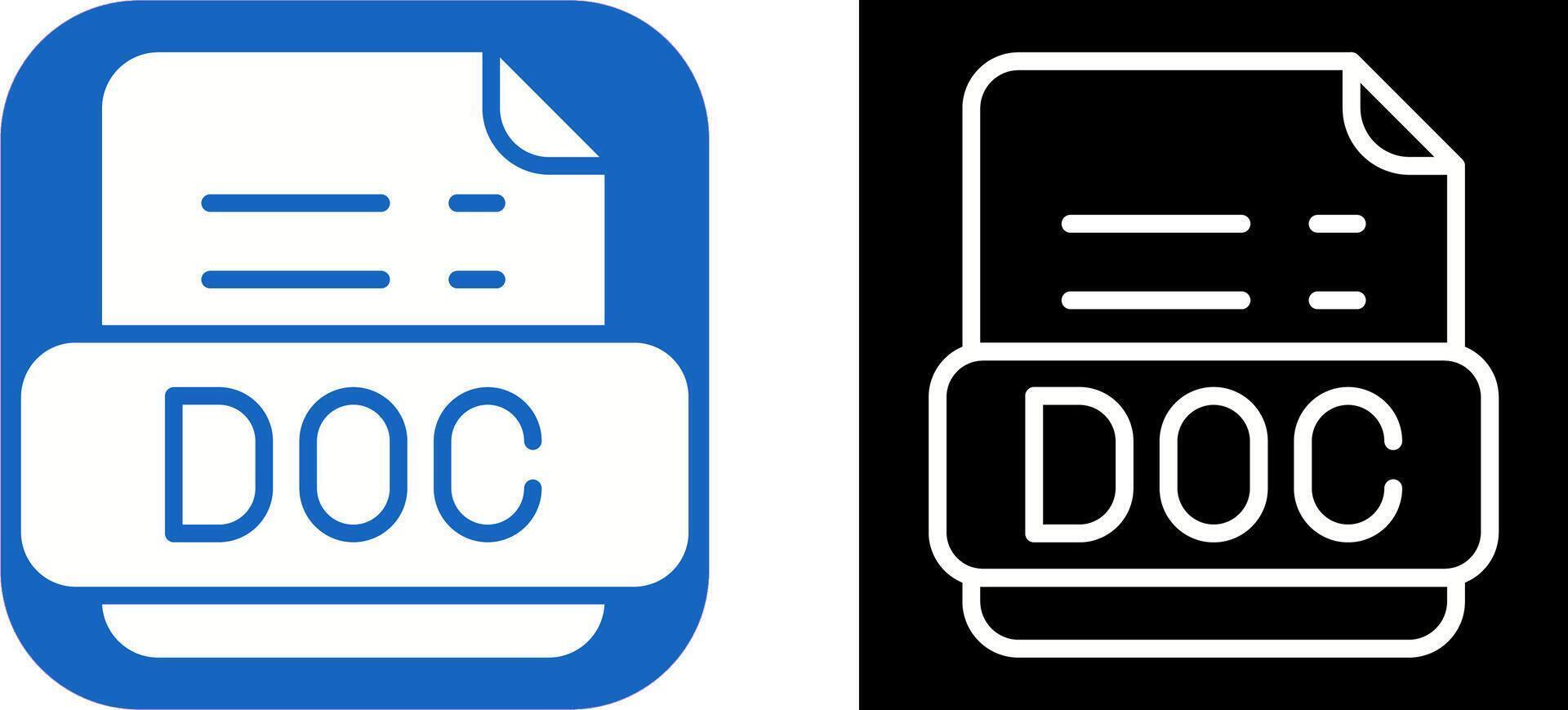 icono de vector de documento