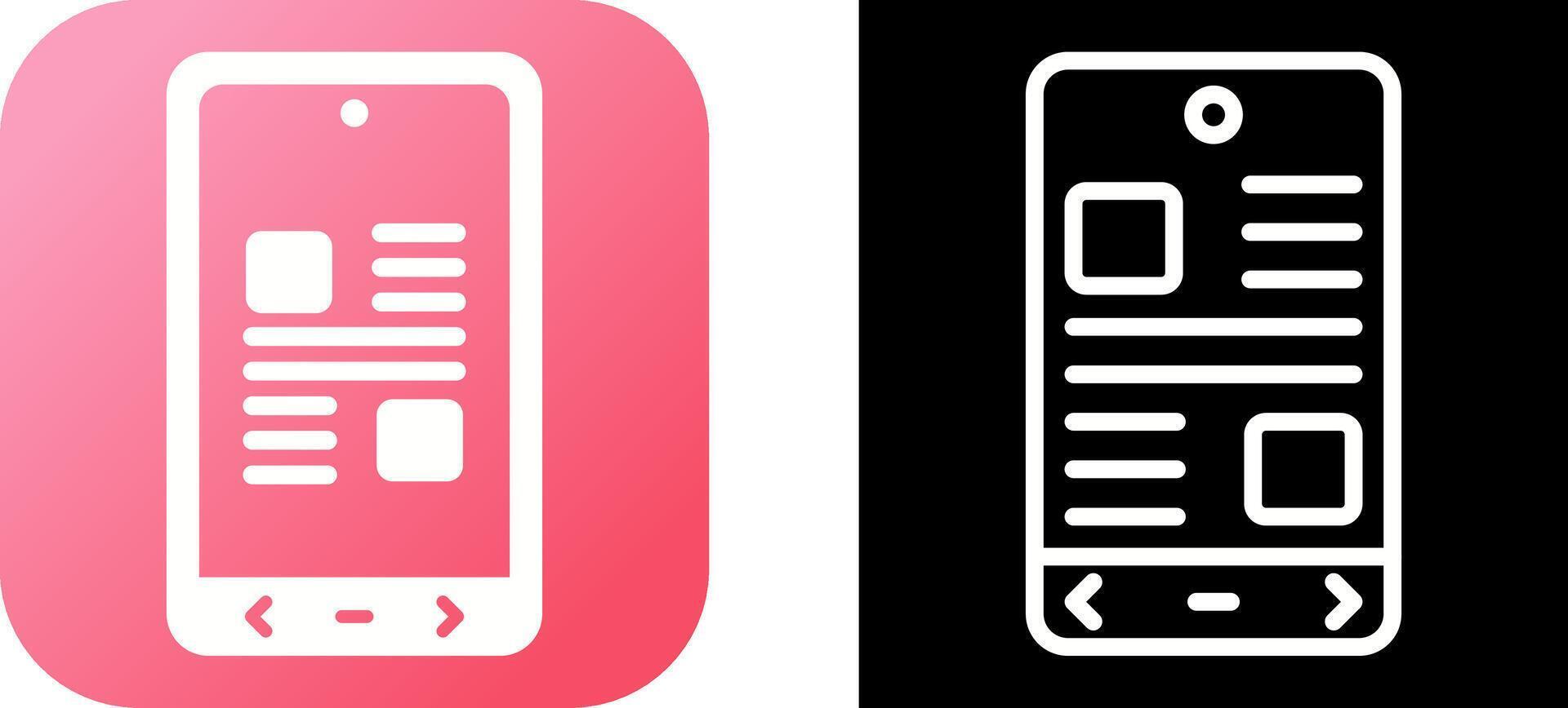 Mobile Vector Icon